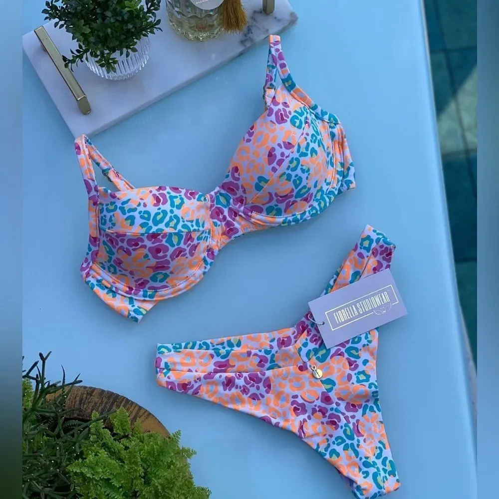 Marry Candy Animal Print Bikini